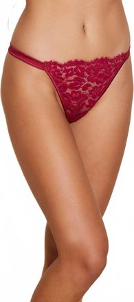 Cosabella Magnolia G-String Bottom In Deep Ruby