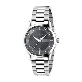 Gucci Ya 126441 Horloge - unisex - Horloges - Grijs - ONE Size - Accessoires