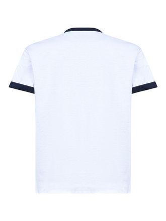 Prada Mens Reversible Cotton T-Shirt White T-Shirts And Polos