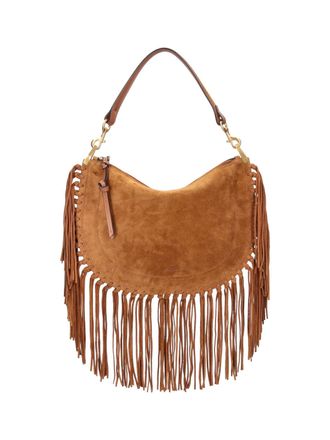 Isabel Marant Brown Oskan Soft Suede Shoulder Bag