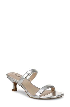 Life Stride Nalani Slide Sandal in Silver at Nordstrom, Size 8.5