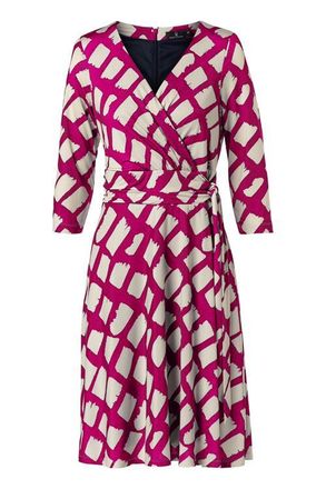 Mart Visser Lowie Print Jurk Cyclaam / Zand