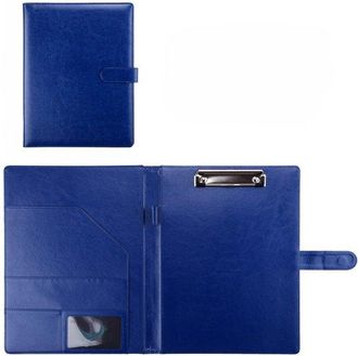 OEM Portafolio Profesional Con Portapapeles, Carpeta De Piel Sint&eacute;tica, Soporte Para Bloc De Notas Tama&ntilde;o Carta A4, Cv, Bloc De Notas, Color Negro