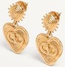 Valentino Garavani Orecchini In Metallo Fil Perdu Donna ANTIQUE BRASS UNI