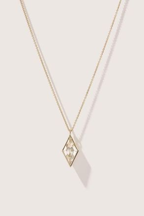 Otiumberg 14kt Gold Vermeil Kite Quartz Necklace in Yellow Toned Gold at Nordstrom