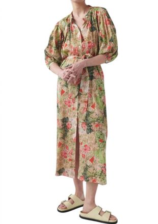 Chufy Ziggy Maxi Dress In Juru Green