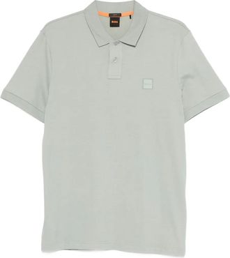 BOSS Passenger short-sleeve polo shirt - men - Cotton/Elastane - 3XL - Green