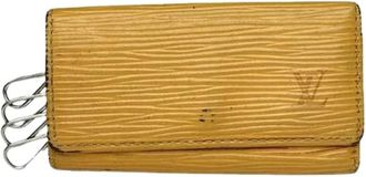 Louis Vuitton Pre-owned Leren Sleutelhouder - unisex - Vintage Accessoires - Geel - ONE Size - Leer - Vintage