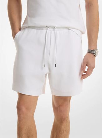 Michael Kors Logo Pocket Cotton Blend Shorts
