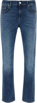 Pantaloni Torino Uomo, Jeans, Blu, W35, new
