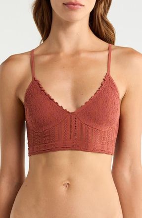Free People Heirloom Seamless Bralette in Canyon Sunset at Nordstrom, Size X-Small