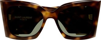 Saint Laurent Blaze 54mm Cat Eye Sunglasses in Brown at Nordstrom