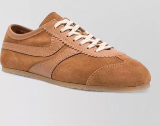 Dries Van Noten leather low-top sneakers