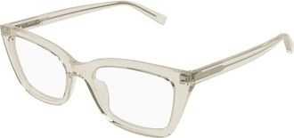 Saint Laurent SL 911 Optisch Montuur - unisex - Brillen - Beige - 53 MM - Accessoires