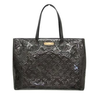 Louis Vuitton Pre-owned Tote Bags, female, Blue, Size: ONE SIZE Pre-owned Wilshire MM
