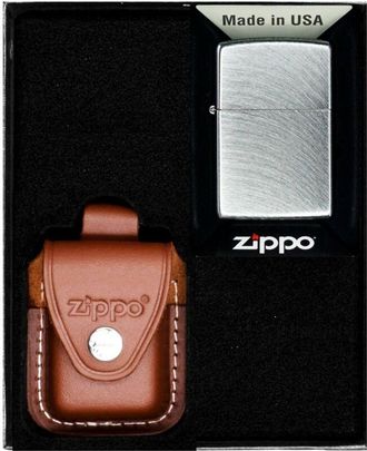 OEM Juego De Encendedores Zippo Reg Chrome Arch Regalo N.&deg; 4