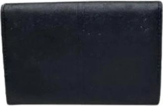 Givenchy Pre-owned Vintage Leren Kaarthouder - Dames - Vintage Accessoires - Zwart - ONE Size - Leer - Vintage