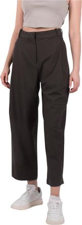 Elvine Cropped Trousers, female, Green, Size: XL Sandi Light Cropped Trousers