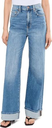 Daze Far Out High-rise Wide Leg In Big Break Womens Clothing Big Break : 27 32, Cotton/Denim/Polyester