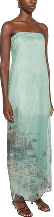 Staud Mujer, Vestidos, Verde, Talla: XS