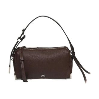 Pinko Bauletto Trittico Sheep Big - Bags - Mujer - Marr&oacute;n - ONE SIZE