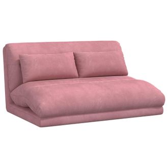 vidaXL Sill&oacute;n Ajustable Rosa Terciopelo Vidaxl