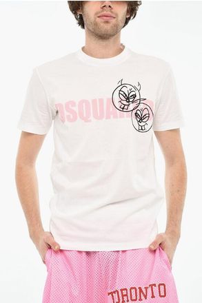 Dsquared2 Cotton Crew-neck T-shirt with Logo size Xs