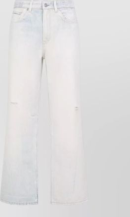 Our Legacy distressed five pocket belt loop trousers