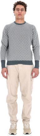 Drumohr Biscottino Pure Cashmere Crewneck Sweater