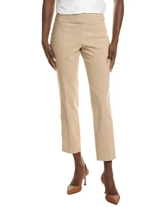 Jones New York Pull-On Wide Waistband Straight Ankle Pant