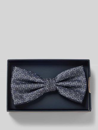 Willen Krawattenfabrik Fliege aus reiner Seide mit verstellbarer Kragenweite in Anthrazit, Gr&ouml;&szlig;e 1