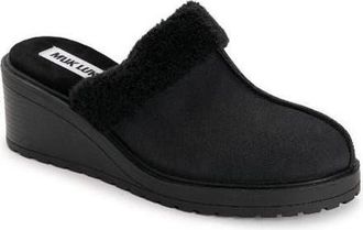 Muk Luks Sophia Mule in Black at Nordstrom, Size 7.5