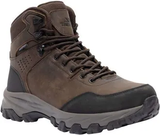 Trespass Stride Leather Walking Boots in Dark Brown at Nordstrom, Size 11