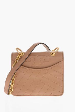 Tory Burch Quilted Leather ALEXA MINI Shoulder Bag size Unica