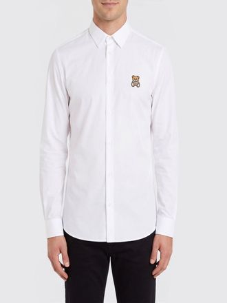 Moschino Camicia classica in cotone stretch