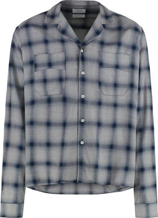 Rhude Checked Cotton Shirt