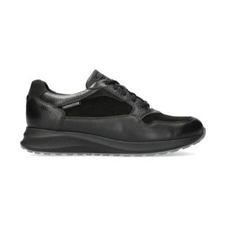 Mephisto Stijlvolle Heren Sneaker - Heren - Sneakers - Zwart - 44 1/2 EU - Leer - Schoenen