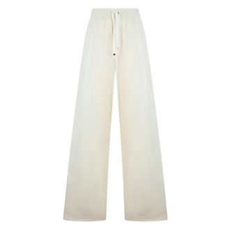 Herno Broeken, Dames, Wit, M, Nylon, Stretch Nylon Broek