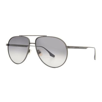 Victoria Beckham VB242S 043 Gunmetal/Grey Gradient
