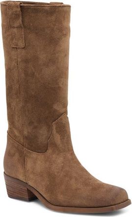 Dolce Vita Romie Western Boot in Chocolate Suede at Nordstrom, Size 9