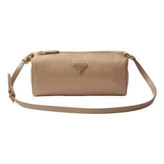 Prada (WMNS) PRADA Re-Nylon Pouch Camel Brown 1NE058_2C05_F0040