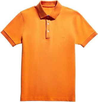 Fay Polo Shirts - Heren - Polos - Oranje - 2XL - Tops