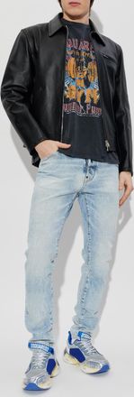 Dsquared2 Top With Z Logo, Mens, Grey