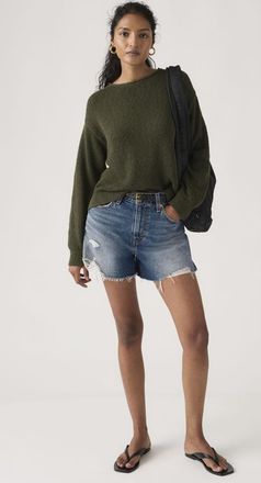 Levi's Ribcage Shorts - Donna - 23 - Blu / Like It Love