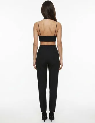 Dolce & Gabbana High-Waisted Trousers - Black