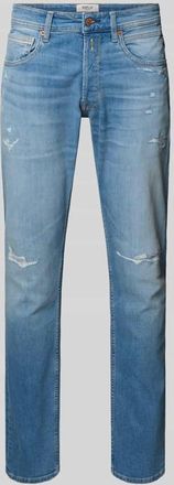 Replay Regular Fit Jeans im Used-Look Modell Grover in Jeansblau, Gr&ouml;&szlig;e 31/32