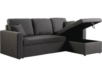 Habitat et Jardin Habitat Et Jardin - Sof&aacute; Esquinero Convertible alain - 3 Plazas - Gris