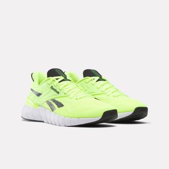 Reebok Trainingsschuh REEBOK NANO GYM, Herren, Gr. 42,5, digital lime, schwarz, Synthetik, Textil, Schuhe Trainingsschuh