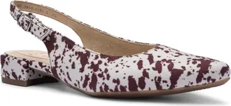Ara Pixie Slingback Pump in Mocca at Nordstrom, Size 6.5