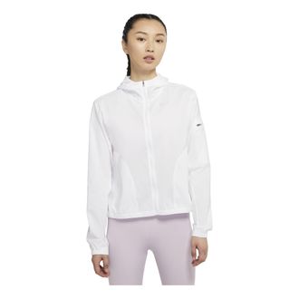 Nike (WMNS) Nike Small Label Solid Color Hooded Jacket White DH1991-100